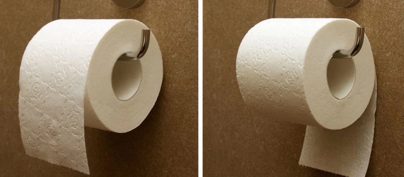 Τι αποκαλύπτει για εσένα το πως περνάς το... χαρτί υγείας στο χερούλι της τουαλέτας - Πολλά περισσότερα από όσα νομίζεις